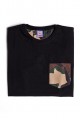 Woodland Camo Pocket Black