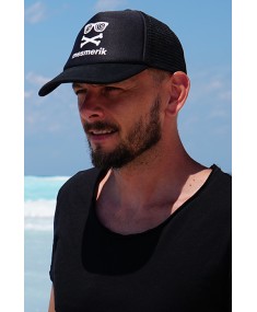Czapka z daszkiem Logo Trucker Cap Czarna
